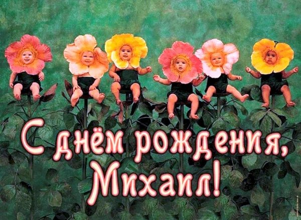 с днем рождения михаил
