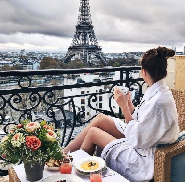 париж девушка