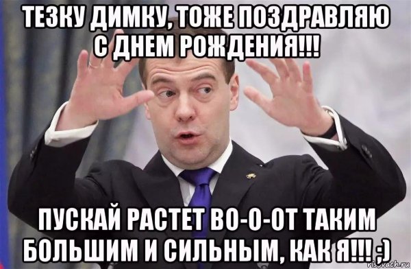 мем медведев