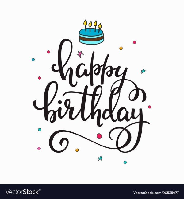 хэппи бездей надпись