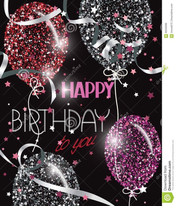 открытка ко дню рождению