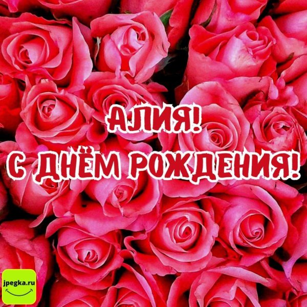 поздравление с днём рождения алия
