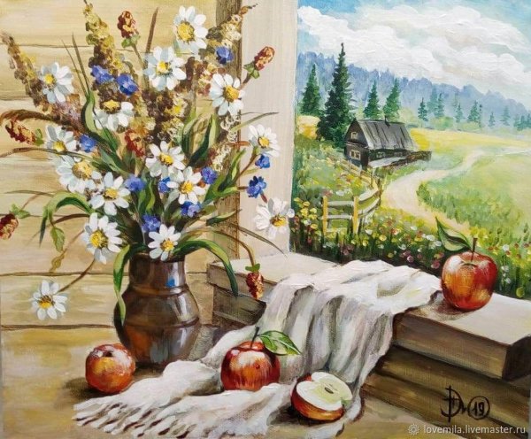 мария старцева художник деревенский натюрморт