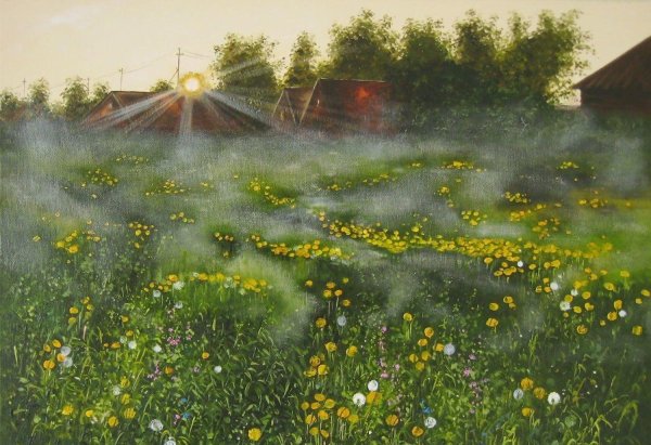 художник вячеслав палачев одуванчики