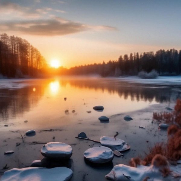 карелия зимой