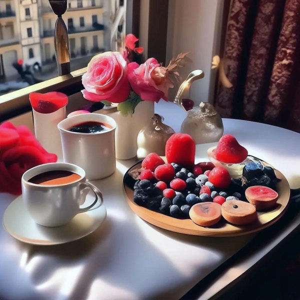 завтрак романтический