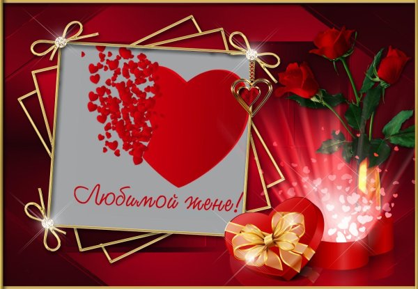 моей любимой жене