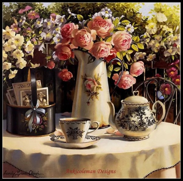 художница sandy lynam clough