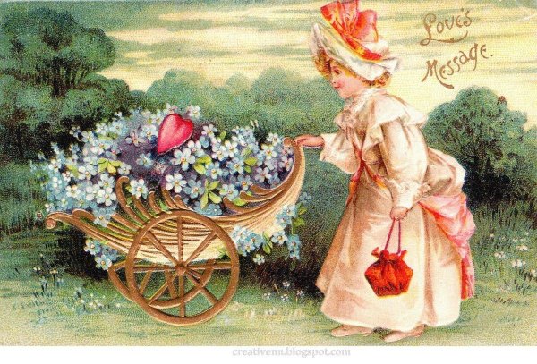 старинная открытка