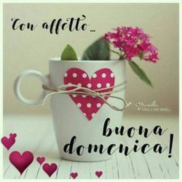 buongiorno buona domenica