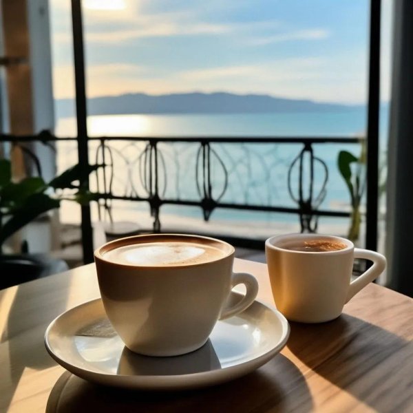 с добрым утром и кофе