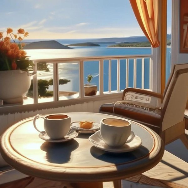 завтрак у моря