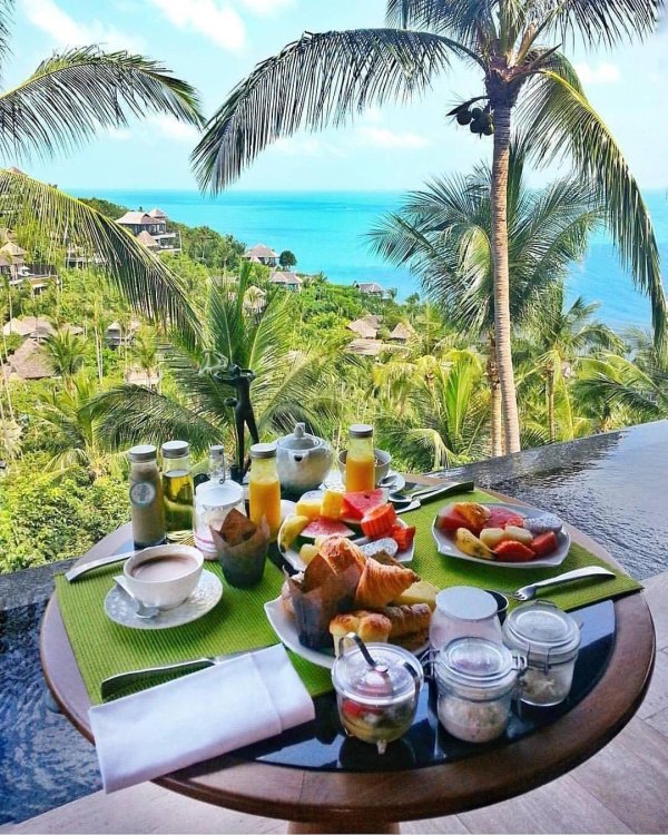 тропический завтрак