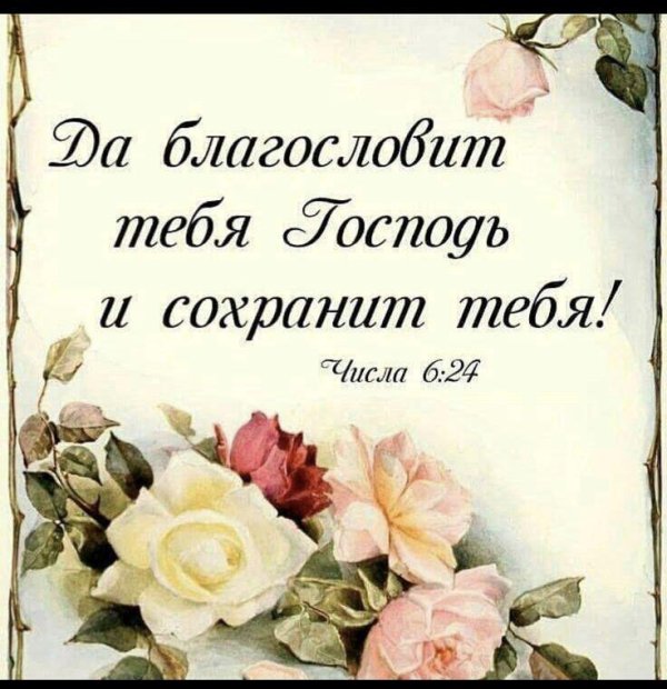 да благо ловит тебя господь