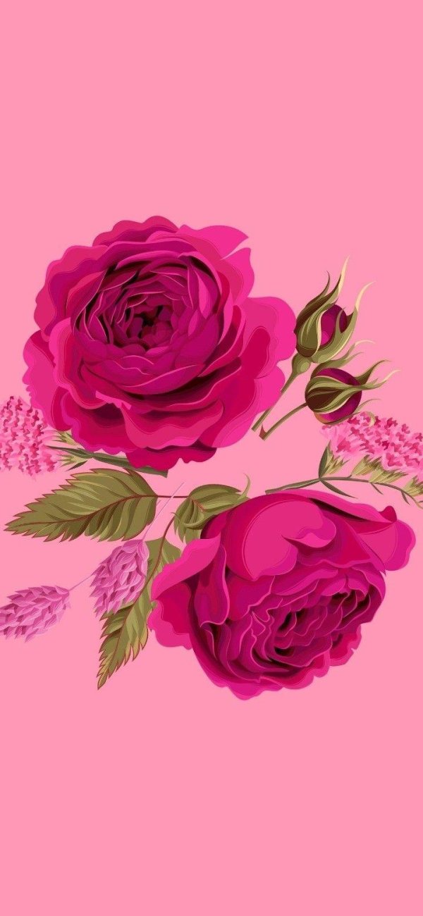 цветочные фоны