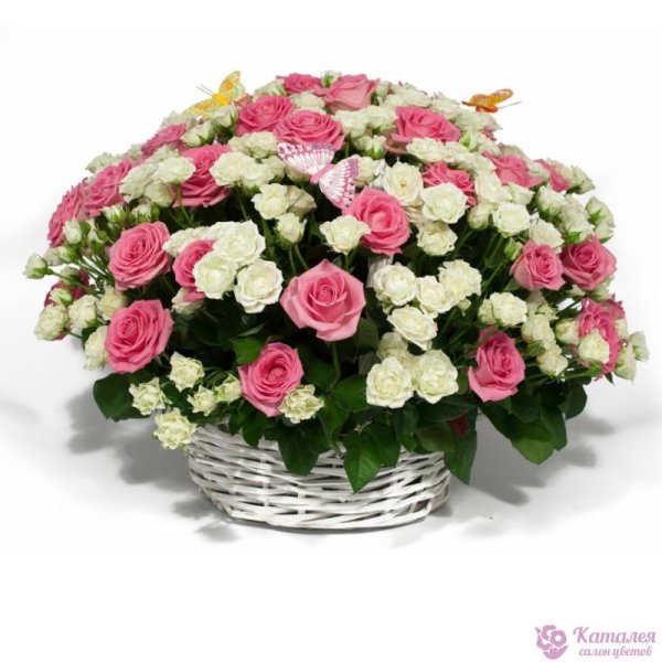 букет корзина цветов