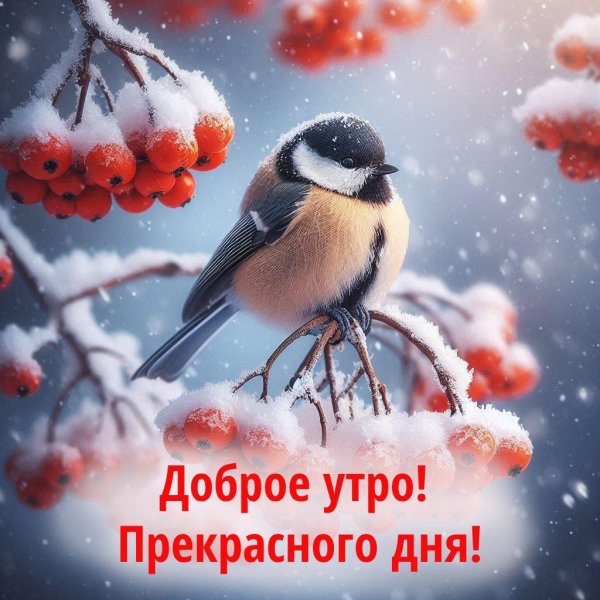 доброго утра зима
