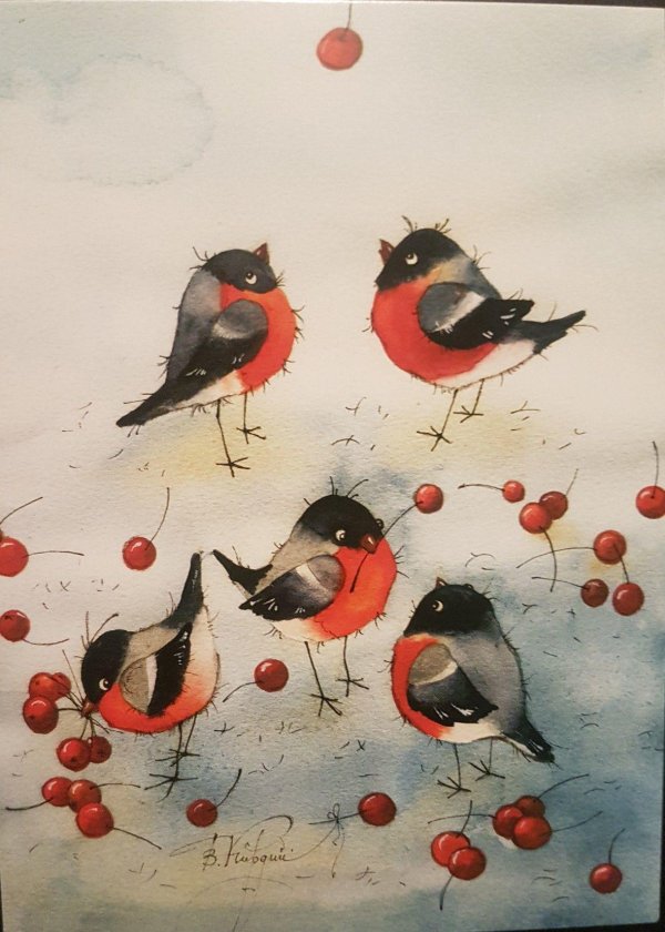 акварели виктории кирдий