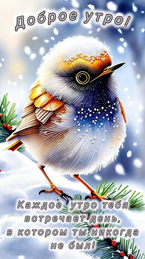 доброго утра зимнего