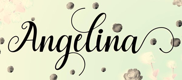 имена красивым шрифтом