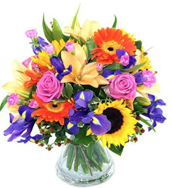 яркие букеты