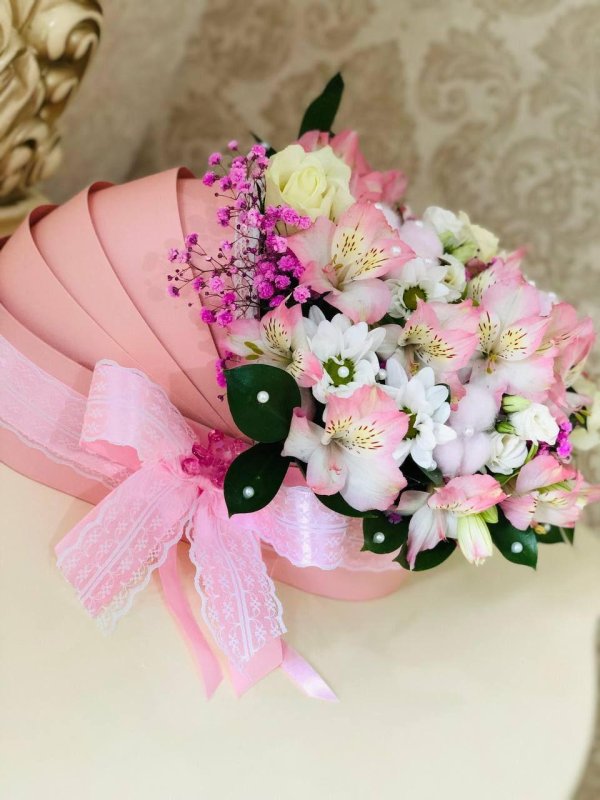 цветы на выписку