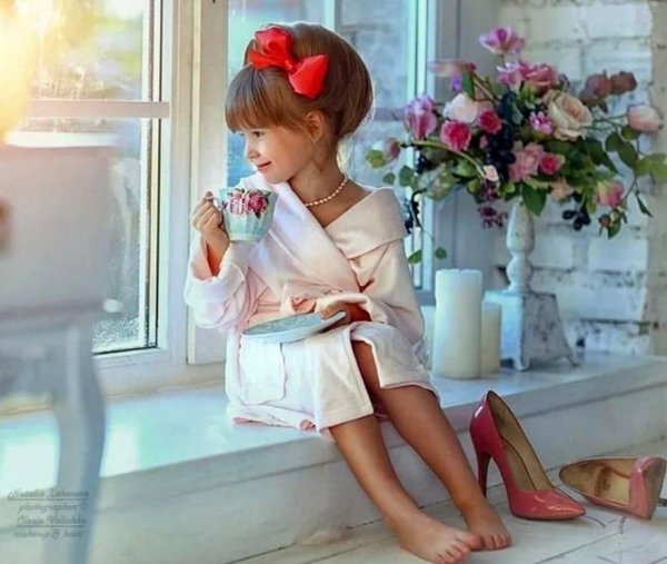 гламурная фотосессия для детей