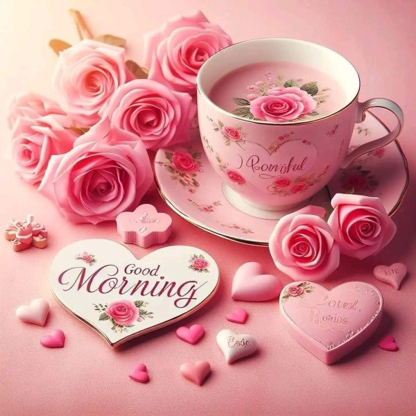 открытка с добрым утром красивая