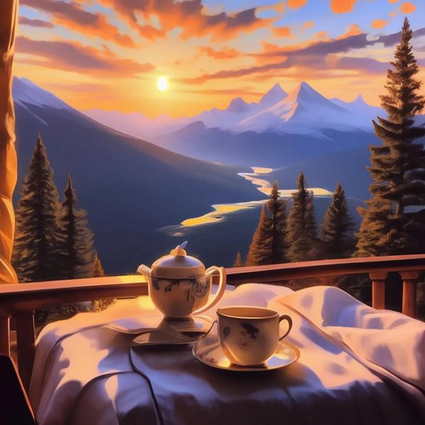 пейзаж в горах