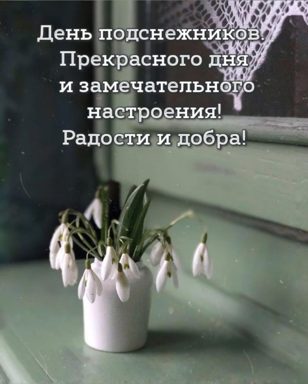 день подснежника