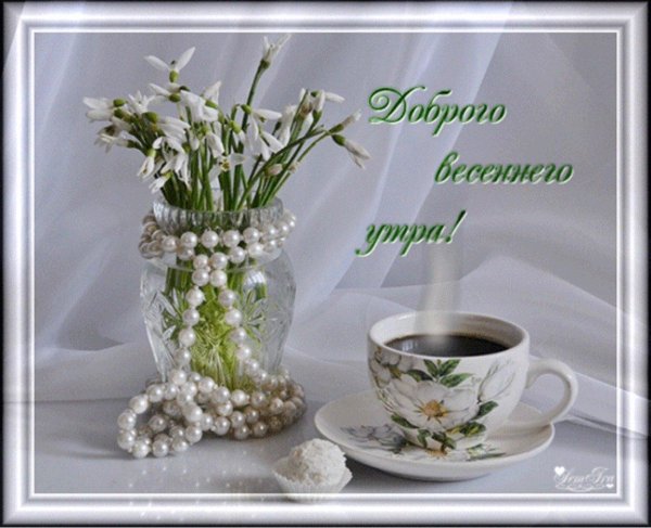 пожелание с добрым весенним утром