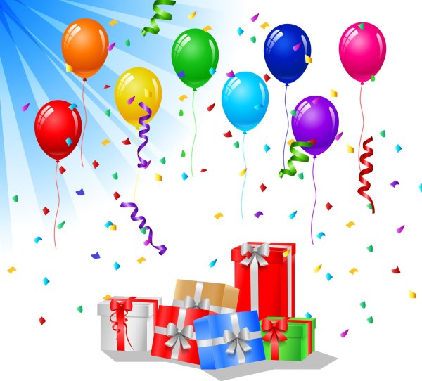 шарики подарки