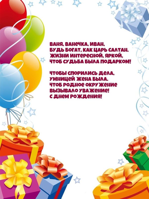 для поздравления с днем рождения