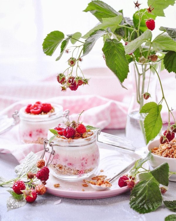 земляничное парфе