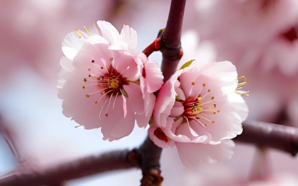 цветущая ветка