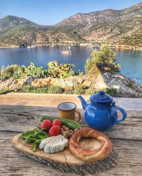 олюдениз турецкий завтрак