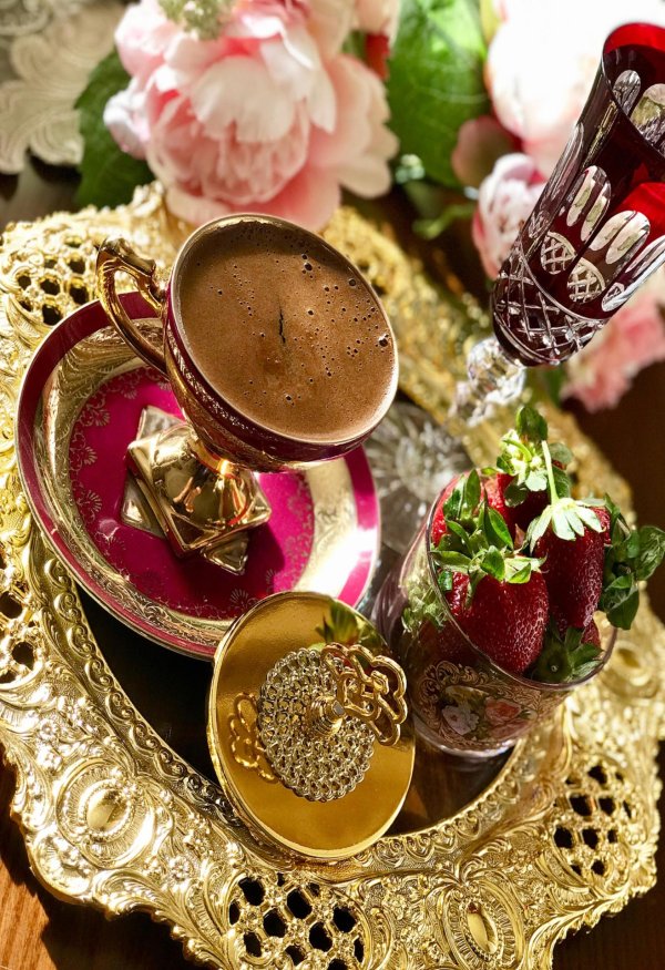 роскошные кофейные чашки