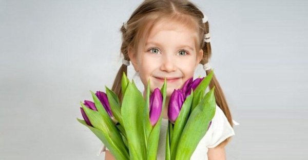 фотосессия с тюльпанами