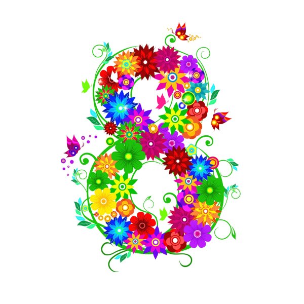 красивая восьмерка