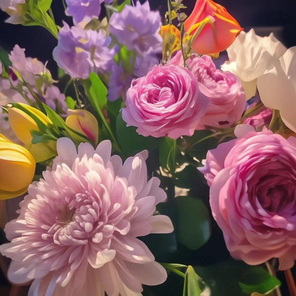 шикарные букеты цветов