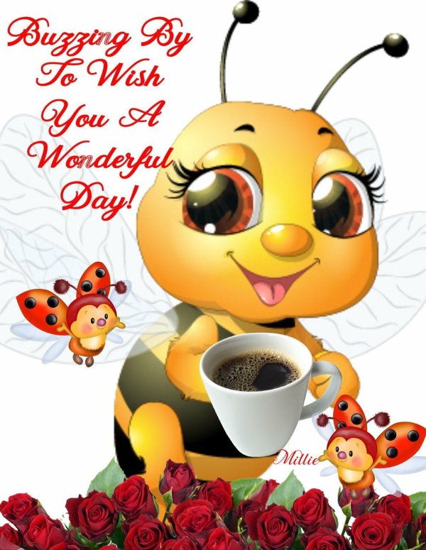 доброе утро с пчелками