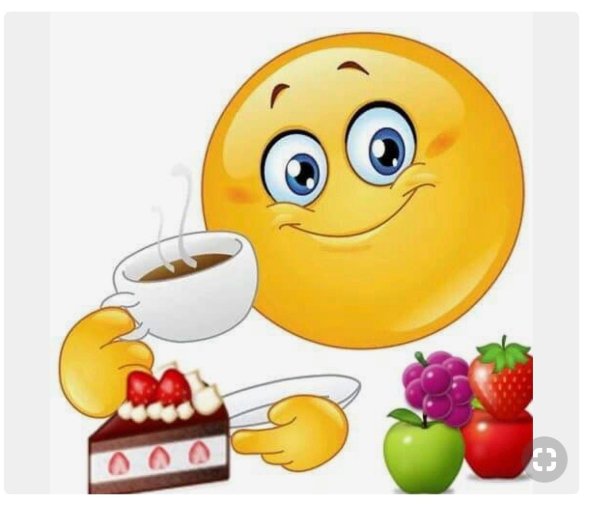 смайлик чаепитие