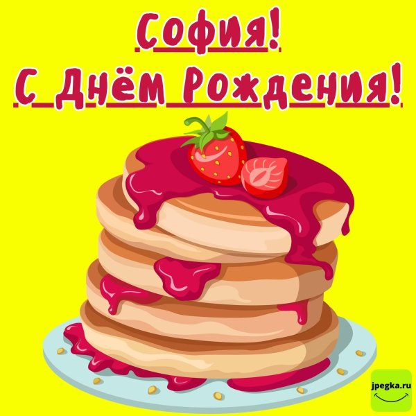 поздравление с днём рождения софия девочке