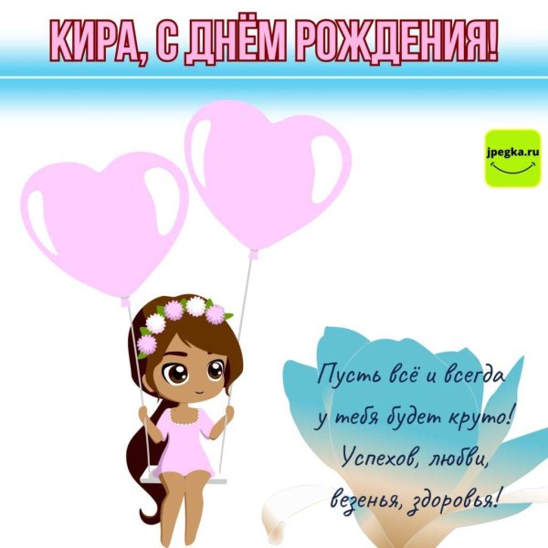 с днём рождения кира открытки девочке