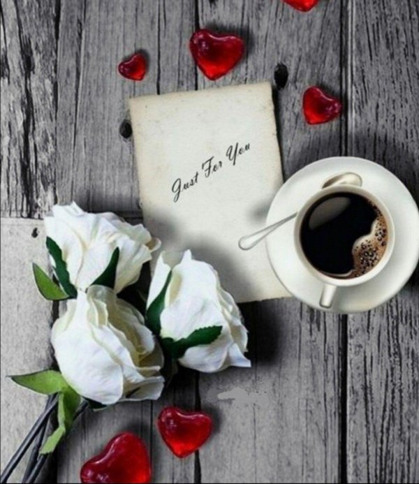 кофе цветок