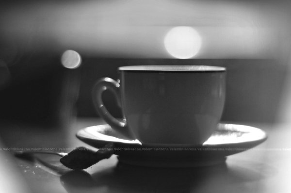 чёрно белое утро