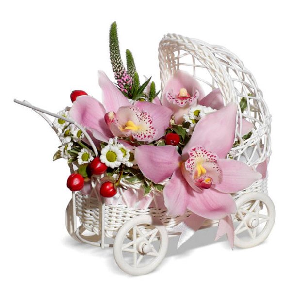 корзина цветов