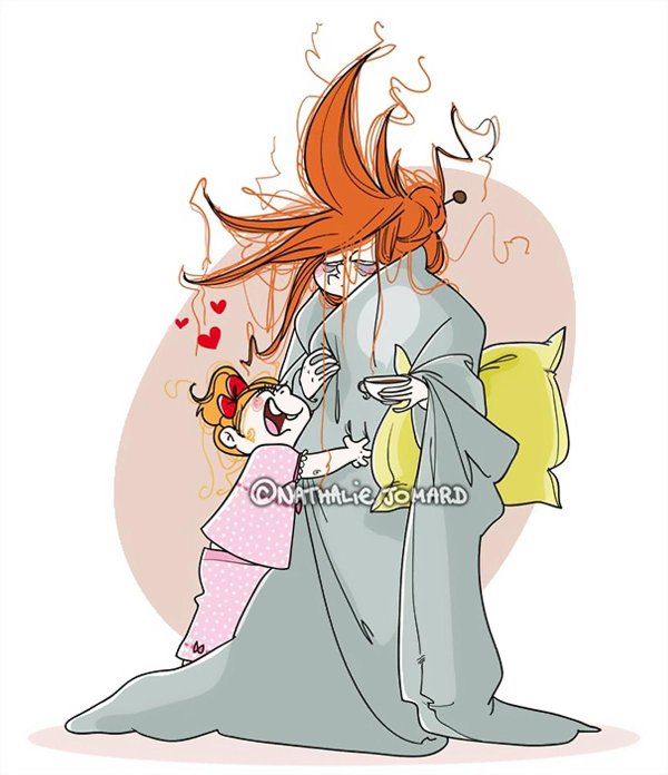 материнство рисунки