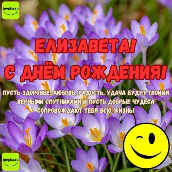 Елизавета с днем рождения