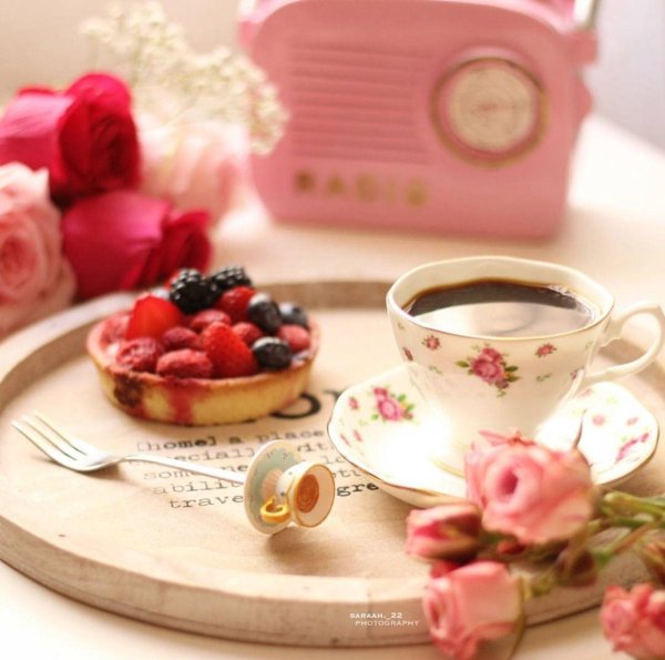 весеннее чаепитие